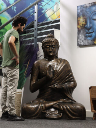 Statula - Budos Meditacija Stupoje 1.5 m.