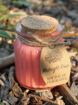 Vidurnakčio Rožė Kvapnioji Sojų Žvakė