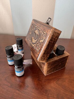 Levandų eterinių aliejų aromaterapijos dėžutė - 6 vnt.