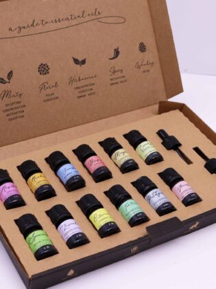 Senovės Išminties eterinių aliejų rinkinys PAVASARIS - 12 vnt.